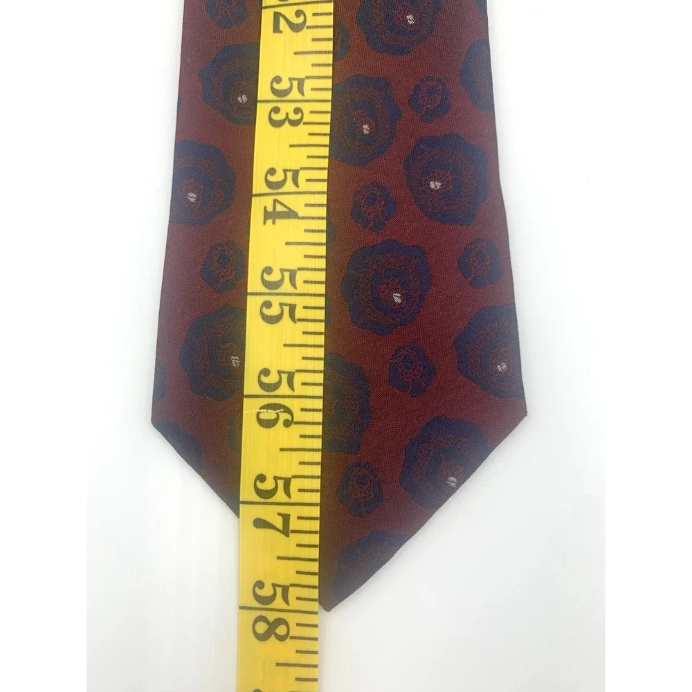 Bugatti 100% Silk Floral Men's Tie - Made‎ in Italy - 58